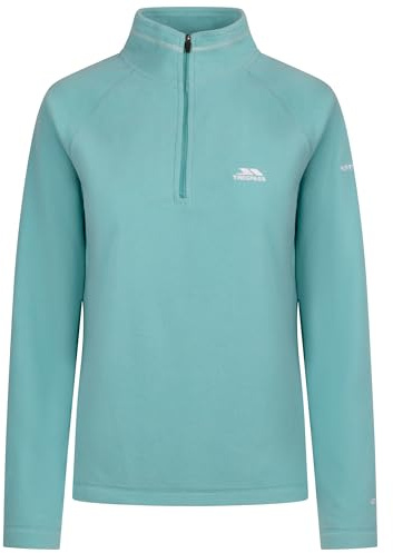 Trespass Womens Half Zip Top Luiston - Brushed Anti Pilling Fleece
