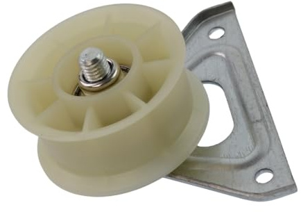 Tumble Dryer Jockey Wheel Tension Pulley with Bracket C00504520 - Compatible with Hotpoint & Ariston,Indesit