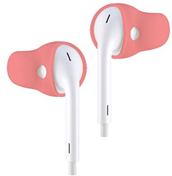 ACOUS Design Purest Earbuds Covers Compatible with Apple AirPods and EarPods (Pale Red)