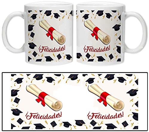 Taza graduación''Felicidades!