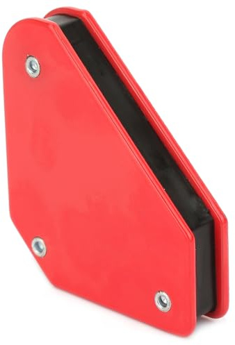 Fafeicy 4 Stück Magnethalter schweißen, Stahl Winkellötstelle Magnet Werkzeug, 10LB Zugkraft, für Schweißen behoben, Anwendbarer Winkel 45 °, 90 °, 135 °