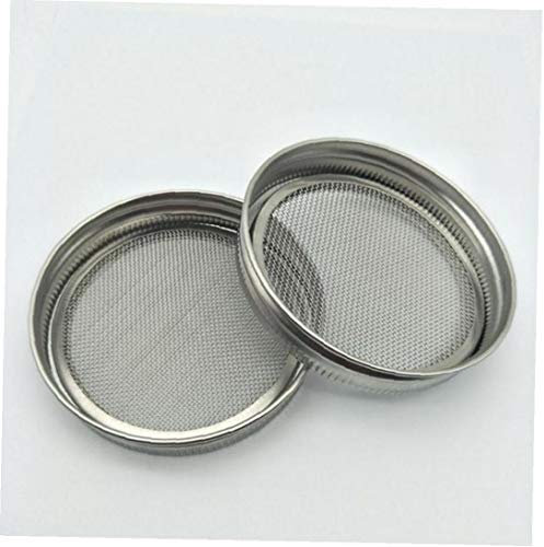Case Cover Garden Seed Kit Keimgerät Sprießen Maurer-gläser Edelstahl-sieb Lids Germinator
