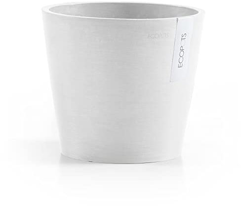 Pot Rond Amsterdam 20 Blanc Pur - Ø 20 x H. 17,5 cm - 4 L