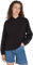 Calvin Klein Jeans Damen Hoodie mit Kapuze, Schwarz (Ck Black), L