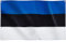 Runesol Estland Flagge, 91x152cm, 4 Ösen, eine in jeder Ecke, Estnische Flagge, Eesti Vabariik, Republik Estland, Eesti, Premium-Flaggen für drinnen und draußen, Fahne, lebendige Farben