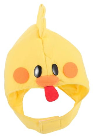 TOYANDONA Hühnerstirnband tierische warme Mütze bewegliche Ohrmütze camoing kindergeburtstags mitgebsel Ohrenschützer Kleider Küken-Maske-Hut-Requisite Cartoon-Tiermaskenhut Halloween Japan