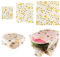 3Pack Wiederverwendbare Bienenwachs Lebensmittelverpackungen Bio Bienenwachs Wraps Umweltfreundliche Wachs Wrap Sandwich Waschbare Wachs Wraps Nachhaltige biologisch abbaubare Lebensmittelaufbewahrung