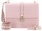 Seidenfelt Lilla Ro Boxy - Umhängetasche 24 cm powder pink/gold