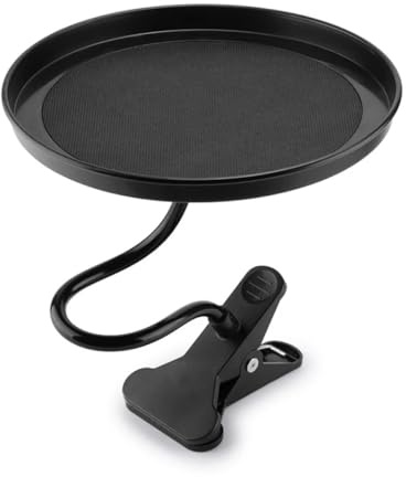 Car Swivel Tray, Car Cup Food Holder, Folding Dining Table, Clip-on Beverage Snacks Storage Swivel Tray for Car Interior Organizer