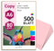 younikat 500 Blatt blanko 80 g/m² Papier in rosa I Kopierpapier I Rezeptpapier I DIN A6 I dv1448