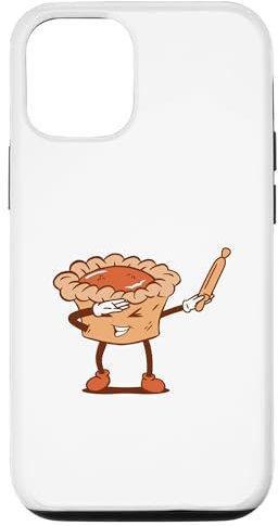 Hülle für iPhone 12/12 Pro Konditor Backdesign mit dabbender Torte für Bäcker