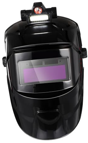 Toyvian Welding Protective Mask Automatic Darkening Welding Helmet Large Viewing Head Mounted Welder Portable Safety Mask