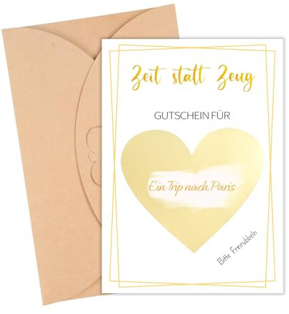Aruigu Premium Geburtstagskarte mit Umschlag. Wunscherfüller Geldgeschenke Verpackung - Glück verschenken zum Geburtstag Reisen Hochzeit Jugendweihe (Liebe)