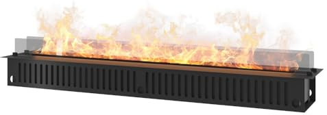 Chimenea de vapor acuosa empotrable Invapo Insert 2200 – llama multicolor, efecto 3D y control App, depósito 4,8 l – 220 cm Autorefill
