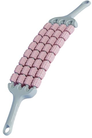 Flexible Leg Roller, Adjustable Roller Massager for Legs, PP Calf and Thigh Body Massager, Durable Fitness Recovery Tool, Portable Yoga and Workout Muscle Roller, 47.5x10x6cm