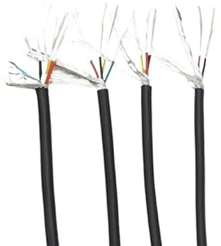 2 m geschirmtes Audiokabel UL2464, 22–26 AWG, 2–8-adriges Kupfer-Signalsteuerkabel for professionelle Audiosysteme (2 Meter)(26 AWG,2 Cores)