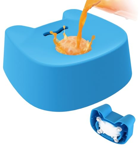 Jouet À Lécher pour Chien Gamelle en Silicone Antidérapant avec Sphère