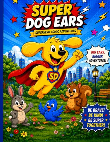 SUPER DOG EARS: Superhero Comic Adventures