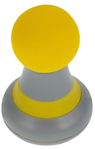 DIYEAH Kleiner Vibrationsmassagegerät Elektrisch mit 6000 U/min aus Abs für Muskelentspannung und Tiefengewebsmassage Tragbares Kleines Massagegerät für Rücken und Nacken