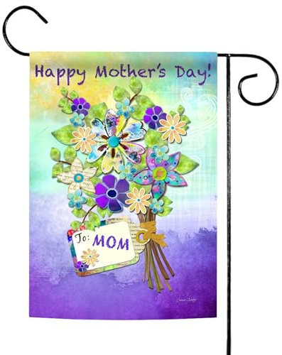 Toland Home Garden Mother 's Day Blumenstrauß 31,8 x 45,7 cm Deko Urlaub Muttertag Mom Garten Flagge