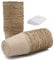 KINGLAKE 100 Pièces 6CM Pot de Culture pour Semis, Peti Pot pour Plantation, Godets de Rempotage, avec 100 5x1 cm Etiquette Plante - pour Jardin, Potager, Serre