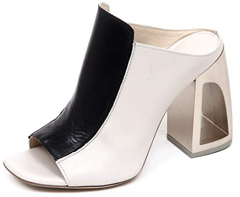 Vic Matie E9480 Sandalo Donna Grey/Black AVINTON Scarpe Sabot Shoe Woman [36]