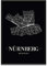 JUNIWORDS Stadtposter, Nürnberg, Wähle eine Größe, 21 x 30 cm, Poster mit Rahmen, Schrift A, Schwarz