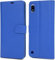 NWNK13 Compatible Case for Samsung A10 Phone Case Premium Leather Flip Case Book Wallet Case Card Holder Media Stand Shock Proof Protective Phone Cover for Samsung Galaxy A10 Blue