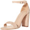 The Drop Rebecca Strappy - Sandali con tacco alto da Donna, Rosa Microsuede, 39 EU