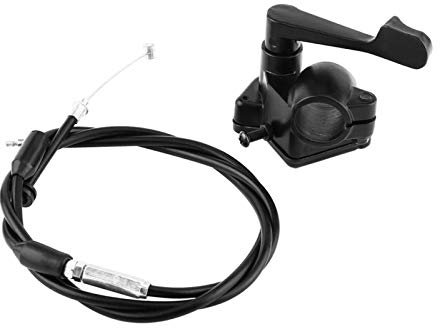 Akozon Throttle 7/8 Zoll 22mm Daumen Gashebel Gasgriff Gashebel Hebelbaugruppe für Motorrad ATV Dirt Bike Ersatz Zubehörteil