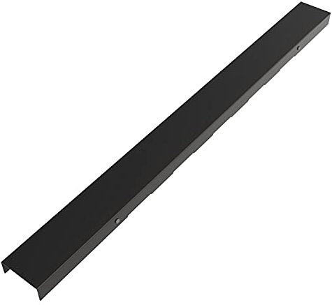 Abdeckung für Duschrinne AQUABAD® SDS Schwarz Matt (Rost einzeln!) / Länge: 70 cm, aus Edelstahl/Design: „BORD“