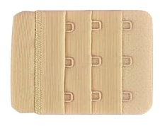 Selente Mummy Love Nursing Bra (Made in EU) Padded and Unpadded Also for Large Sizes with Practical Opening for Breastfeeding (B-Cup to K-Cup), bra extender beige, One Size