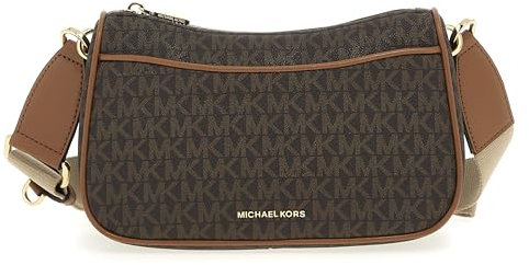 Michael Kors 32S3GJ6C8B-252 MD TZ PCH XBODY W/STRAP Donna BRN/ACORN Taglia TU