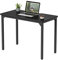 CubiCubi Bureau Informatique Ordinateur - 80 * 40 * 73 cm Simple Petite Moderne Table, Style Industriel Economiser Espace, Bureaux Etudier Ecriture pour Bureau, Domicile, Chambre, Salon, Noir