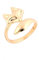 XOTAK Damen Mädchen Ring Amulett Ring Niedlich Fuchs Ring Mode Eröffnung Verstellbarer Ring Paar Ring Nordisch Einzigartig Hip Hop Punk Ring Neuheit Ring Geschenk Schmuck/God