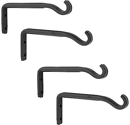 Achla 14 cm Rankgitter-Wandhalterungen, 2 Stück