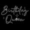 SUPERDANT Birthday Iron on Rhinestone Birthday Queen Heat Transfer T-shirt Crystal Decor Clear Bling DIY Patch Clothing Repair Hot Fix Applique for Clothing Vest Shoes Hat Jacket