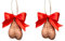 2D-Weihnachtskugeln, lustiger Weihnachtsbaum-Anhänger, lustige Acryl-Weihnachtskugel-Dekoration, für den Urlaub, Weihnachtsbaum, hängende Dekoration