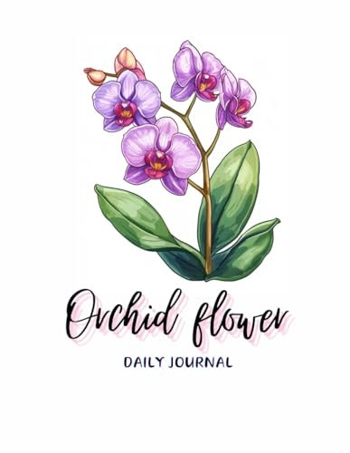 Orchid flower Daily Journal