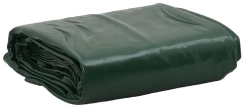 vidaXL Abdeckplane, Plane mit Metallösen, Abdeckung UV-Beständig Schimmelbeständig, Schutzhülle Zeltplane Reißfest Wasserfest, Grün Ø 2,2 m 650 g/m²