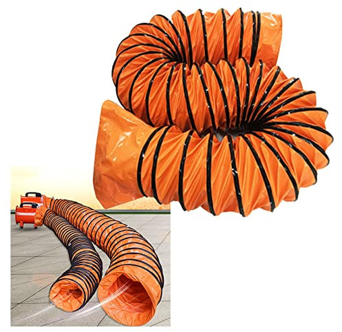 IkErna Pvc Flexibler Ducting -Schlauch 5M 10 M, Kanalhau 250 Mm 300 Mm 500 Mm Durchmesser, 3 Schichtschutz Für Abgablüfter/400Mm*10M