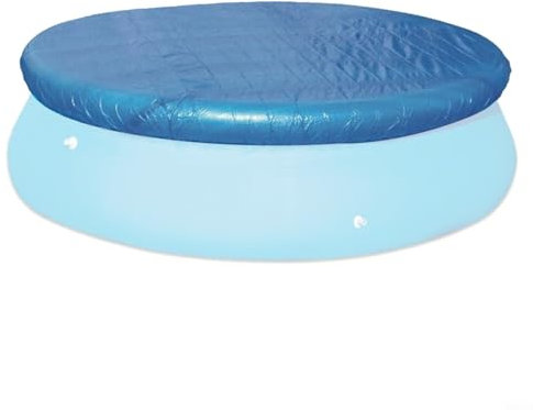 HEIBTENY Bâche de piscine ronde / rectangulaire 183 cm à 495 cm - Pour jardin domestique, bac à sable (piscine non incluse) (Diamètre 183 cm)