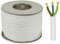 White 3 Core Flex 3183Y 0.5mm 0.75mm 1.0mm 1.5mm 2.5mm Mains Wire Cable Electric (1, 1.0mm (10AMP))