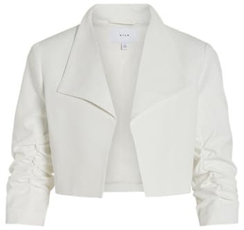 VILA Blazer Raccourci Ouvert Cloud Dancer 38 Cloud Dancer 38