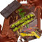 2 Pièces Moule Silicone Tablette de Chocolat, Moule Tablette Chocolat, Moule à Chocolat Antiadhésif, Silicone Moules À Barres Chocolat, Moule à Barre de Chocolat, Moule à Barre de Chocolat Profond