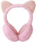 IHCEMIH Cache-oreilles pour femmes et filles - Accessoires d'hiver en peluche moelleuse - Réglable - Pour l'extérieur - Chauffe-oreilles thermique - Pour le ski, la course à pied, le vent et le froid