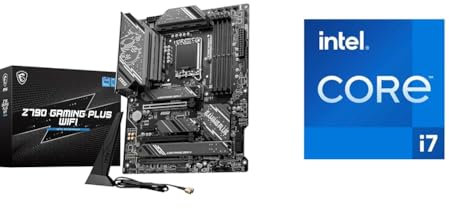 MSI Z790 GAMING PLUS WIFI Motherboard + Intel® Core™ i7-14700KF Desktop Processor 20 cores