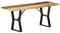UJCHVHN Artikelbank 110 cm Massivholz Altholz Bänke Küchen- & Essbänke