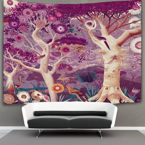 Afrikanischer Dschungel Tapestry Wall Hanging, 3D Tribal-Kunst F'g Wandbehang Wandtuch Für Schlafzimmer Wohnzimmer Wohnheim 70cmx100cm