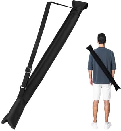 FdcLixuvol Pool Cue Bag Billard Queue Tasche Pool Queue Tasche Tragbare Billardqueue Snooker Sticks Billards Tasches Für 1/2 Billards Queues Stöcke, Billardes Koffer Snooker Stick Rod Storage